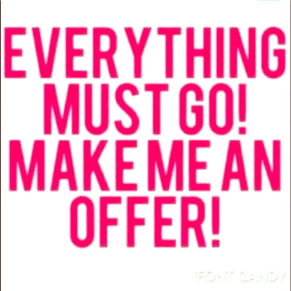 TAKING ALL OFFERS. 15% DISCOUNT ON BUNDLES